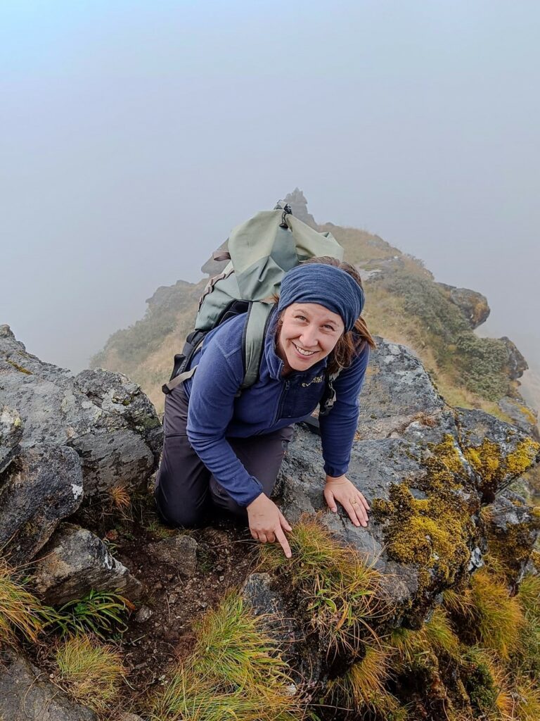 Tina Roner da Scuol va gugent en regiuns muntagnardas per quai ch'ella è era gugent en viadi en las muntognas