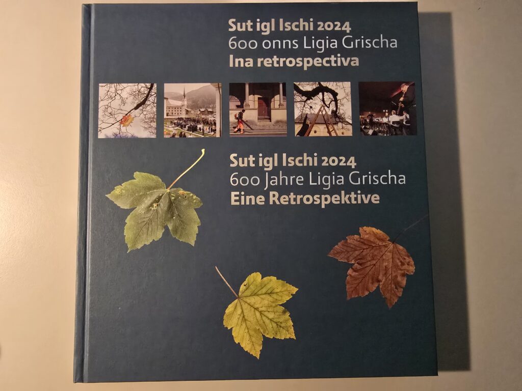 Il frontispezi dil cudisch commemorativ ch'ei gest cumparius.