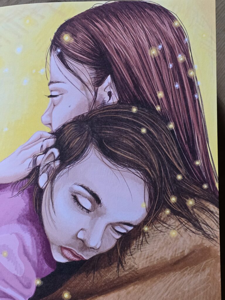 ina illustraziun ord il cudisch "Denter tschiel e tiara"