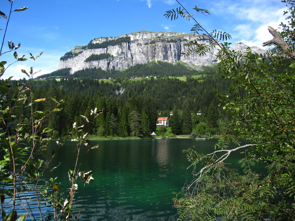 Il Lag la Cresta cul Crap da Flem: Ell'ustria (amiez la foto)