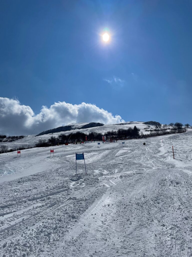 La pista dalla cuorsa dil Migros Ski Day, ils 22-3-2026