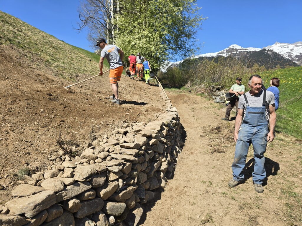 Sep Benedetg Candinas (davon) avon in dils mirs ch'ils emprendists han renovau.