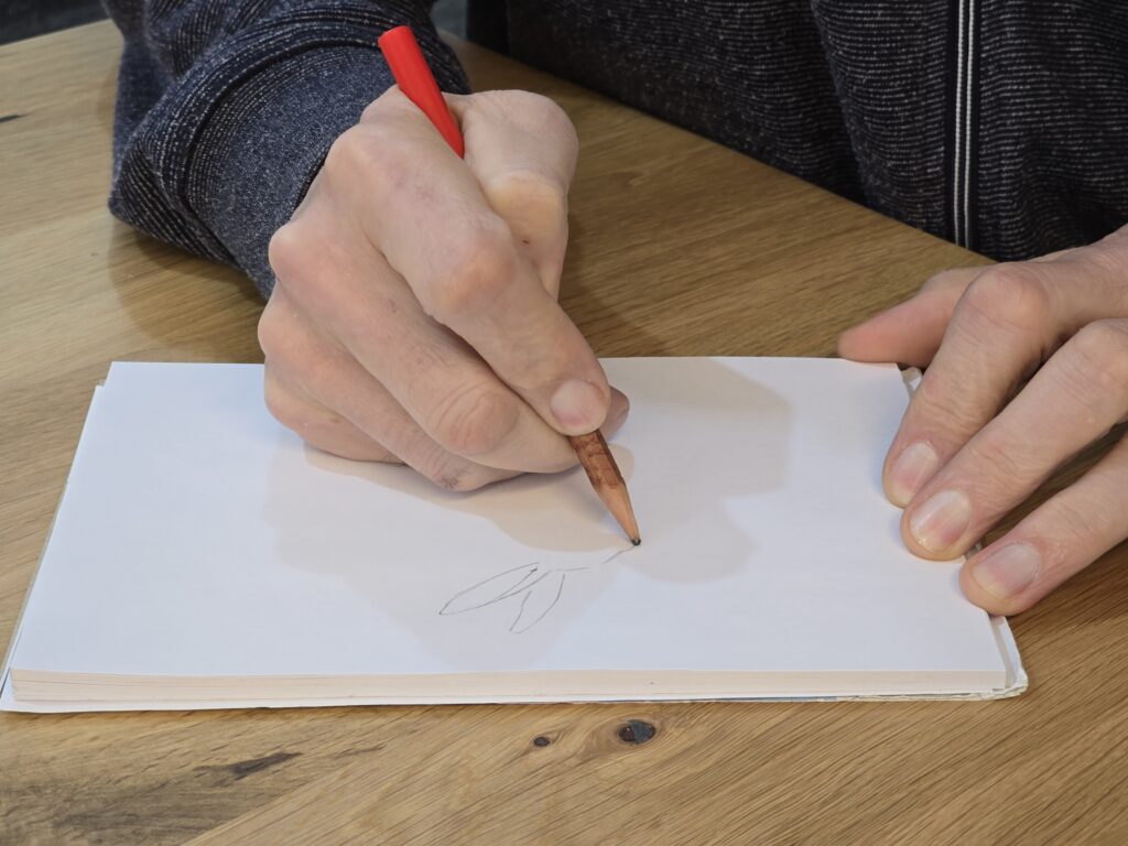 Uschia cumenza il dissegnader...